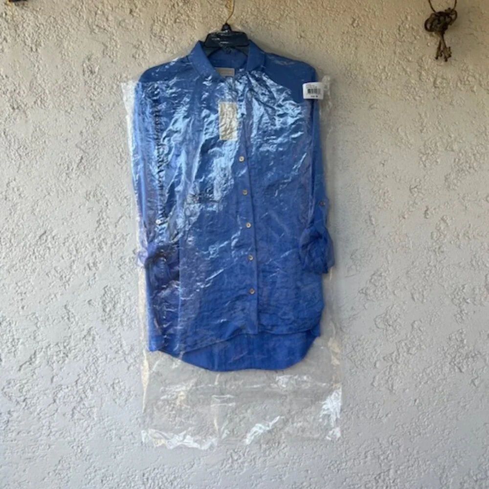 Cerulean Blue MK Tunic Blouse – new with tags - Picture 7 of 7